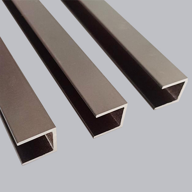 U Shaped Aluminum Extrusion U Channel Aluminum Profile from China manufacturer Lansi